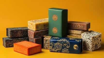 Artisan Soaps Collection: A Luxurious Display of Handcrafted Bars