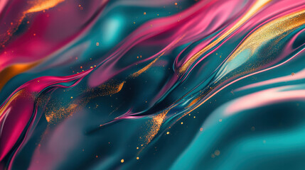 abstract colorful background with waves