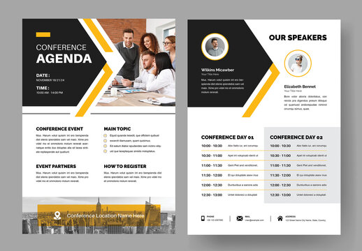 Event Conference Agenda