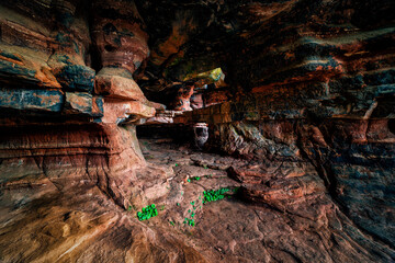 Cave of the Via Crucis at Gorge of River Gallo