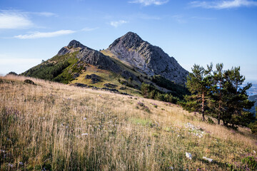 Fototapeta premium The Goat Cliff in Sierra Norte.