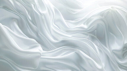 Obraz premium Smooth elegant gray silk or satin luxury cloth can use as wedding background ,Abstract background, luxury white satin silk fabric texture