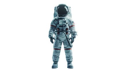 Fototapeta premium Astronaut isolated on a transparent background