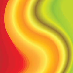 Free Orange and Green Vertical Stripes Background