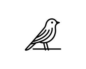 Bird Logo Design Vector Template