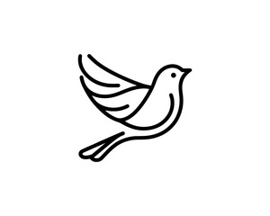 Bird Logo Design Vector Template