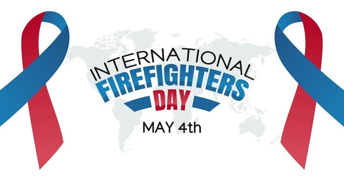 international firefighters day motion video, ideal for international firefighters day celebration