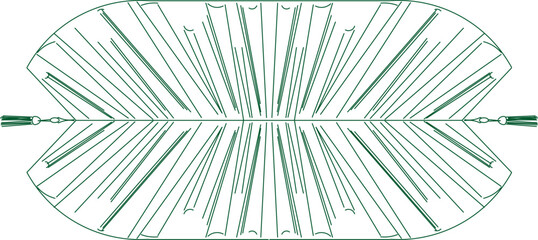 Obraz premium vector sketch illustration silhouette design image modern abstract decoration decoration.eps