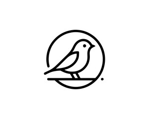 Bird Logo Design Vector Template