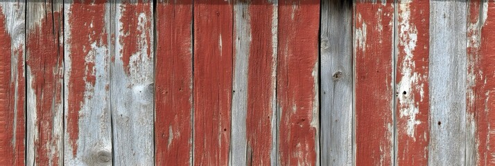 Red & Gray Wood Planks Texture Background