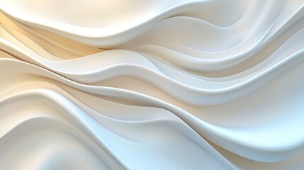 Obraz premium Flowing curve lines background, 3d rendering 