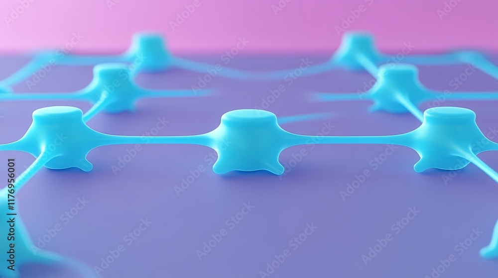 Poster abstract network connection