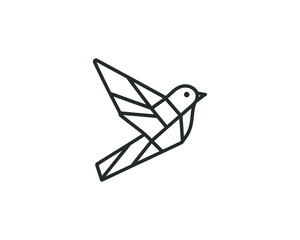 Bird Logo Design Vector Template
