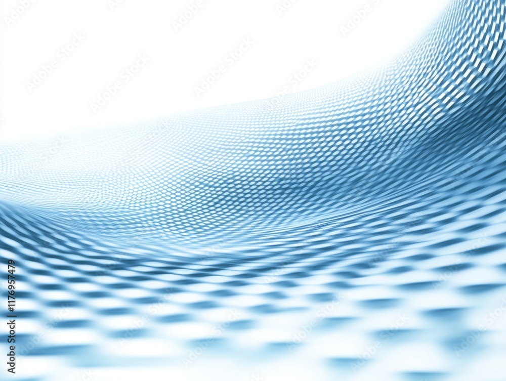 Poster abstract blue grid background design