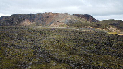 Landmannalaugar, Islande, Hautes Terres, montagnes rhyolitiques