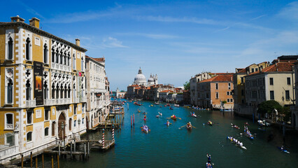Venise, Italie, place Saint-Marc, Grand Canal,
