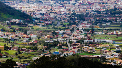  point de vue belv&eacute;d&egrave;re de montagne, T&eacute;n&eacute;rife, Espagne
