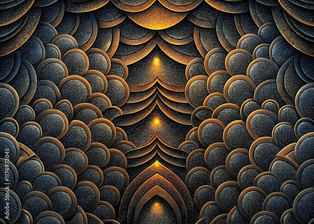 Poster abstract modern art texture layers forms lights shadows patterns shapes