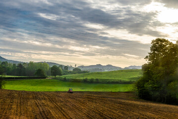 Asturias, a green paradise, on the way to Covadonga and its lakes