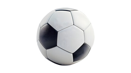 Naklejka premium Futuristic and Minimalist Sport Ball isolated on a transparent background