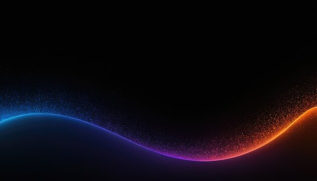 Abstract wave motion pattern on dark blue background wallpaper for digital technology AI Generated
6