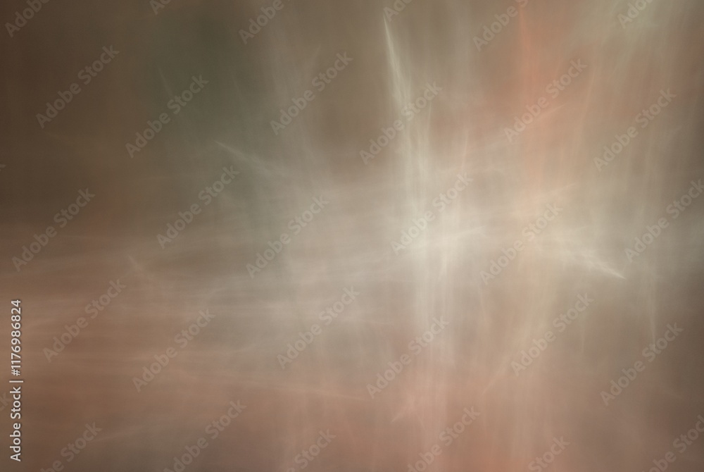 Poster computer generated fractal pattern and shape