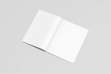 Blank A4 Catalog Brochure Mockup