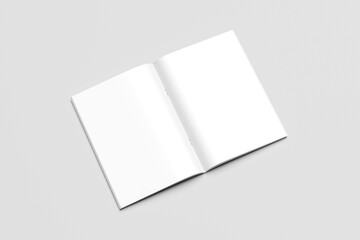 Blank A4 Catalog Brochure Mockup