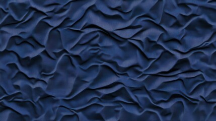 Fototapeta premium Stunning Dark Blue Fabric Texture Design