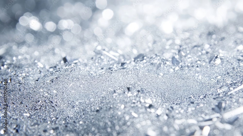 Aufkleber silver gradient background with a soft grainy effect, enhancing modern and sophisticated design aest