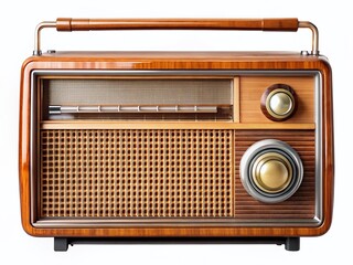 Vintage 70s Radio Receiver, Retro Audio Equipment, Classic Stereo,  Aged Electronics,  Nostalgic Broadcast Receiver