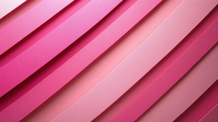 Obraz premium A flat muted pink backdrop featuring faint diagonal striped patterns forming a subtle texture and a blank middle section 