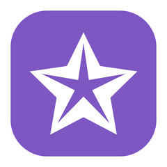 Glowing Star Icon