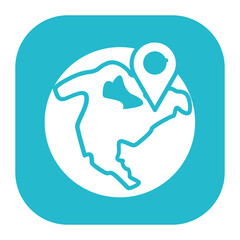 North America Icon