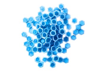 Hexagon Structures: Abstract 3D Forms