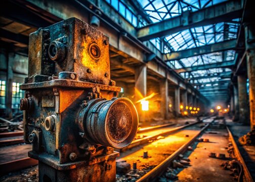 Abandoned Industrial Building: Exploring the Ruins of Non-Disjunction - Urban Exploration Photography