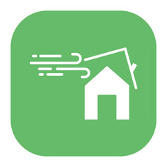 Wind Disaster Icon