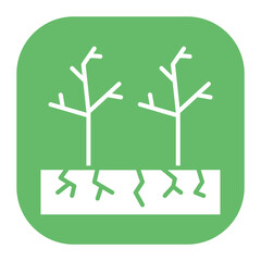 Desertification Icon