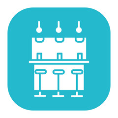 Bar Counter Icon