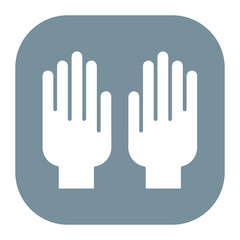 Medical Gloves Icon