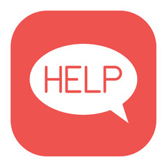 Ask For Help Icon