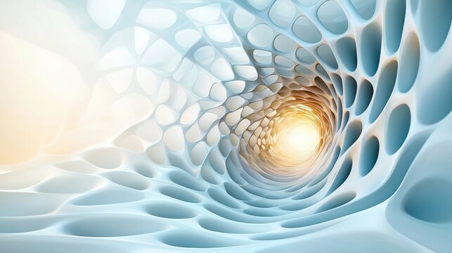 The concentric squares create a mesmerizing visual effect, enhancing the depth and dimension of the artwork as the squares seemingly grow or shrink in size