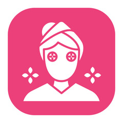 Spa Eye Treatment Icon