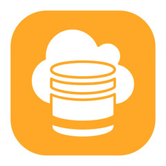 Cloud Database Icon