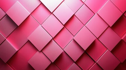 Obraz premium A soft muted pink backdrop with a minimalist diamond grid texture leaving the center uncluttered 