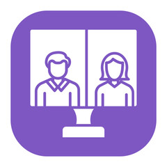 Video Conference Icon