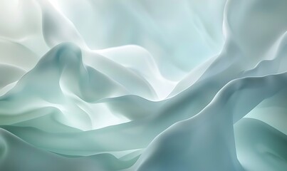 Obraz premium A delicate abstract with airy textures and gentle, flowing colors