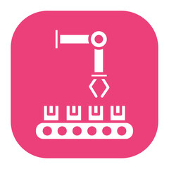 Conveyor Robot Icon