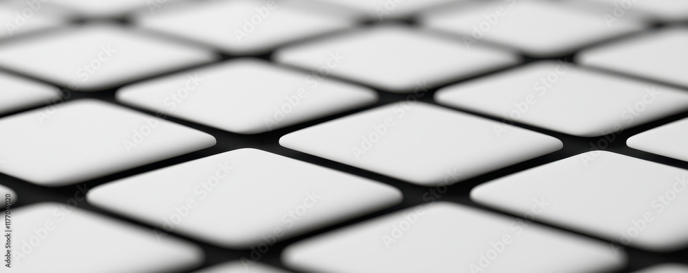 Poster abstract white geometric pattern modern minimalist grid clean design background texture