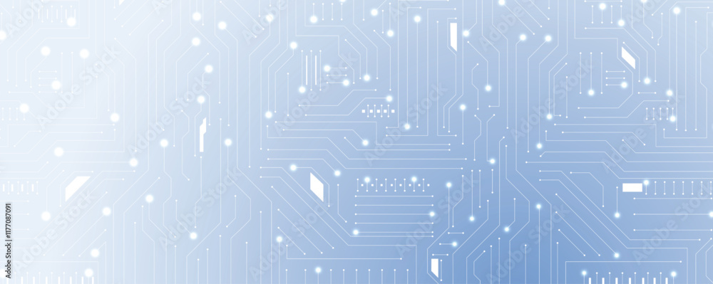 Aufkleber abstract technology background. vector art.